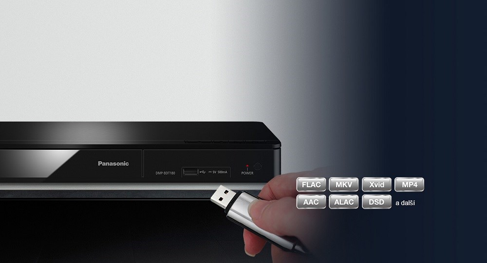 Panasonic DMP-BDT181 USB